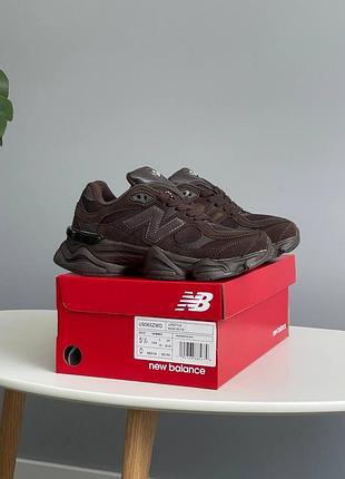 😍 жіночі кросівки new balance 9060 chocolate brown