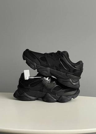 😎 чоловічі кросівки new balance 9060 x black cat