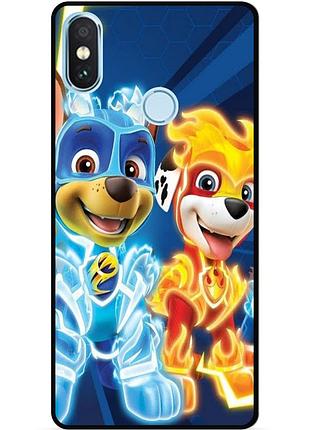Силиконовый чехол для xiaomi mi a2 с рисунком щенячий патруль