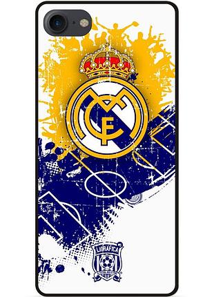 Силіконовий чохол бампер для huawei y5 2018 з малюнком реал мадрид real madrid