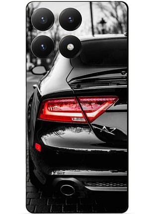 Чехол силиконовый бампер для motorola edge 60 pro с рисунком audi ауди машина авто