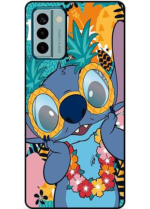 Силіконовий бампер чохол для nokia g11 з малюнком стіч stitch
