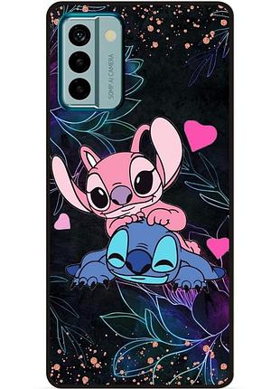 Силіконовий бампер чохол для nokia g42 з малюнком стіч stitch