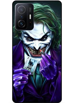 Силіконовий бампер чохол для xiaomi 11t pro з малюнком joker джокер