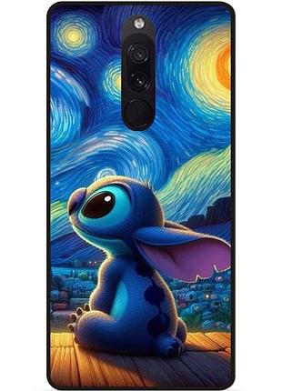 Силіконовий бампер чохол для xiaomi redmi 8 стіч stitch