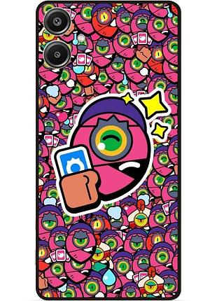Силіконовий чохол бампер для samsung a05 стікери бравл тара brawl