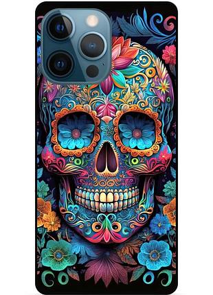 Силіконовий чохол череп скелет для xiaomi samsung motorola nokia iphone zte oppo realme vivo череп 21