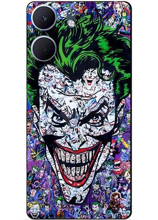 Силіконовий чохол бампер для oppo a5x з малюнком джокер joker