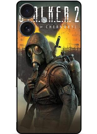 Силіконовий бампер чохол для iphone 17 з малюнком stalker сталкер