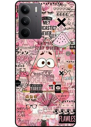 Силиконовый чехол для realme c71 / c75 с рисунком губка боб sponge bob