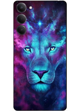 Чехол силиконовый бампер для oppo a5 4g с рисунком космический лев