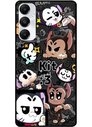 Чехол силиконовый бампер для samsung s24 с рисунком бравл кит brawl kit