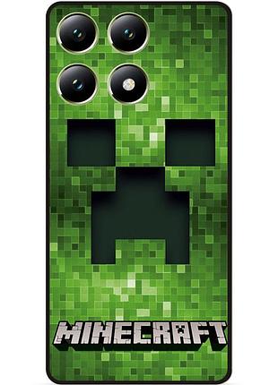 Силіконовий чохол бампер для zte blade a56 гра minecraft майнкрафт