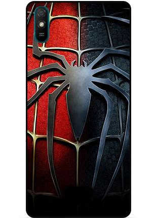 Силіконовий чохол бампер для huawei y5 2019 з малюнком людина-павук spider man