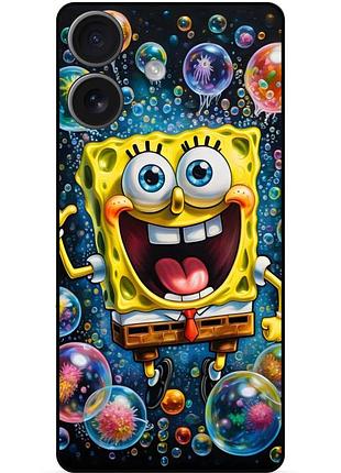 Силиконовый бампер чехол для huawei honor 400 с картинкой губка боб sponge bob