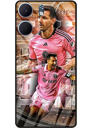 Силиконовый бампер чехол для oppo a5x с рисунком месси интер messi