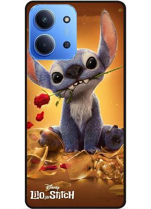 Силіконовий бампер чохол для xiaomi redmi 15c стіч stitch