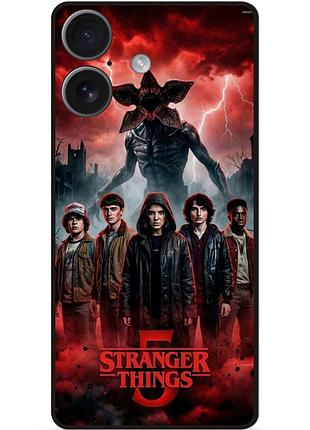 Силіконовий чохол бампер для iphone 17 з малюнком stranger things 7