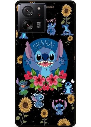 Силіконовий бампер чохол для xiaomi 13t з картинкою стіч stitch