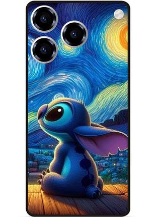 Силіконовий бампер чохол для zte blade a76 стіч stitch