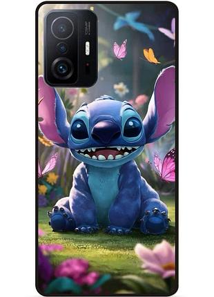 Силіконовий бампер чохол для xiaomi 11t pro стіч stitch