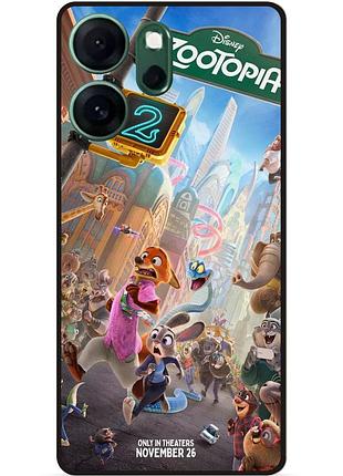 Силиконовый чехол для oppo reno 14f с картинкой джуди зверополис