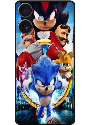 Силіконовий бампер чохол для iphone 17 з малюнком соник sonik