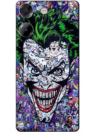 Чехол силиконовый бампер для xiaomi poco m7 pro с рисунком джокер joker