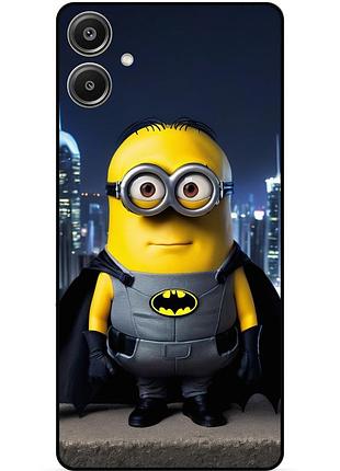 Силіконовий чохол бампер для samsung a07 з малюнком міньйон бетмен minion