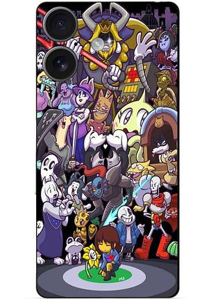 Силіконовий чохол бампер для iphone 17 з малюнком undertale андертейл