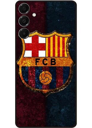 Чехол силиконовый бампер для samsung a37 с рисунком барселона barcelona