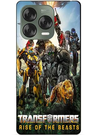 Силіконовий чохол бампер для zte nubia v70 design зверобати трансформери transformers
