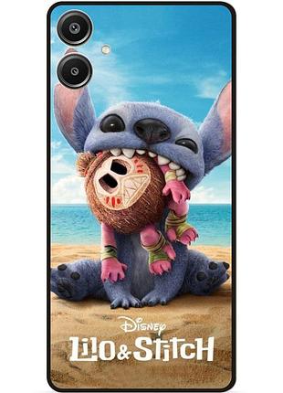 Силіконовий бампер чохол для samsung a07 стіч stitch