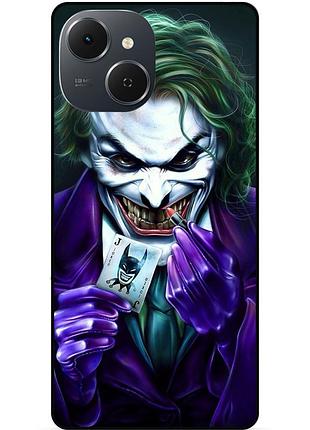 Силіконовий чохол бампер для tecno spark 40c з малюнком joker джокер