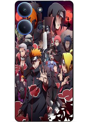 Силіконовий чохол бампер для xiaomi poco c85 з малюнком наруто naruto аніме