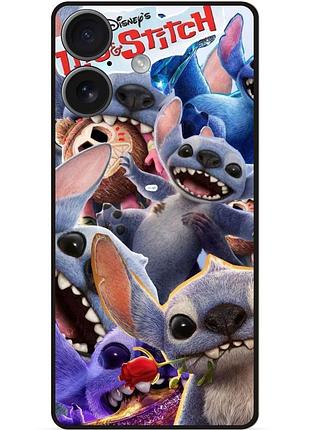 Силіконовий бампер чохол для iphone 17 з картинкою стіч stitch