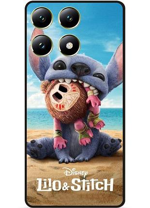 Силиконовый чехол бампер для zte blade a56 лило и стич stitch