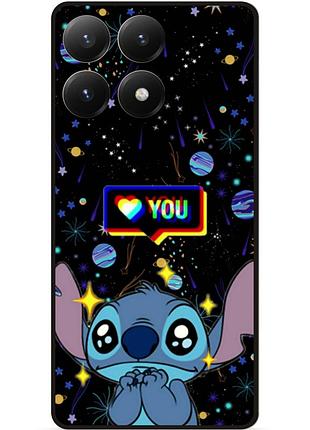 Силиконовый бампер чехол для xiaomi 15t лило и стич stitch