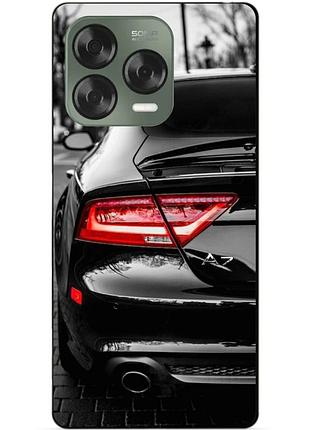 Чехол силиконовый бампер для zte nubia v70 design с рисунком audi ауди машина авто