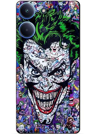 Чехол силиконовый бампер для xiaomi poco c85 с рисунком джокер joker