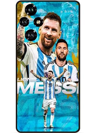 Силіконовий чохол бампер для huawei honor 200 з малюнком messi мессі
