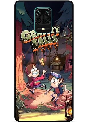 Силіконовий чохол бампер для xiaomi redmi note 9s з малюнком гравіті фолз gravity falls