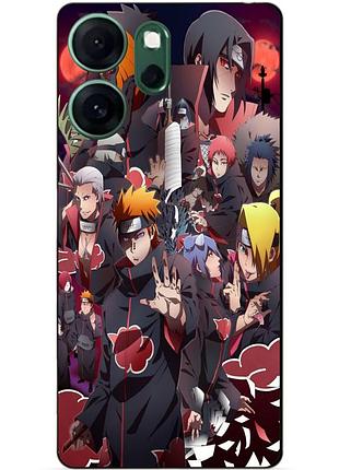 Силіконовий чохол бампер для oppo reno 14f з малюнком наруто naruto аніме