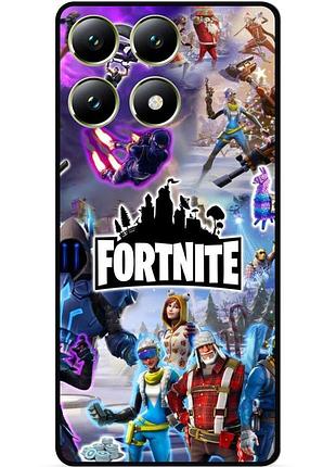 Силиконовый чехол бампер для zte blade a56 игра fortnite фортнайт