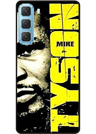 Чехол силиконовый бампер для infinix hot 60 pro (x6885) с рисунком tyson майк тайсон