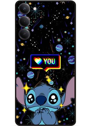 Силиконовый бампер чехол для oppo a5 4g лило и стич stitch