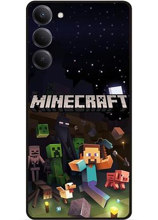 Силіконовий чохол бампер для oppo a5 4g гра minecraft майнкрафт