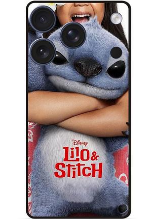 Силіконовий бампер чохол для iphone 17 pro стіч stitch