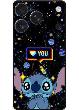 Силіконовий бампер чохол для iphone 17 pro стіч stitch