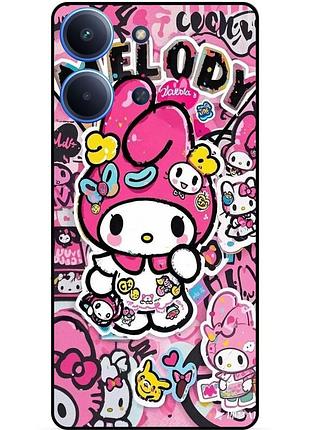 Силиконовый чехол для xiaomi poco c85 hello kitty kuromi куроми хелло китти
